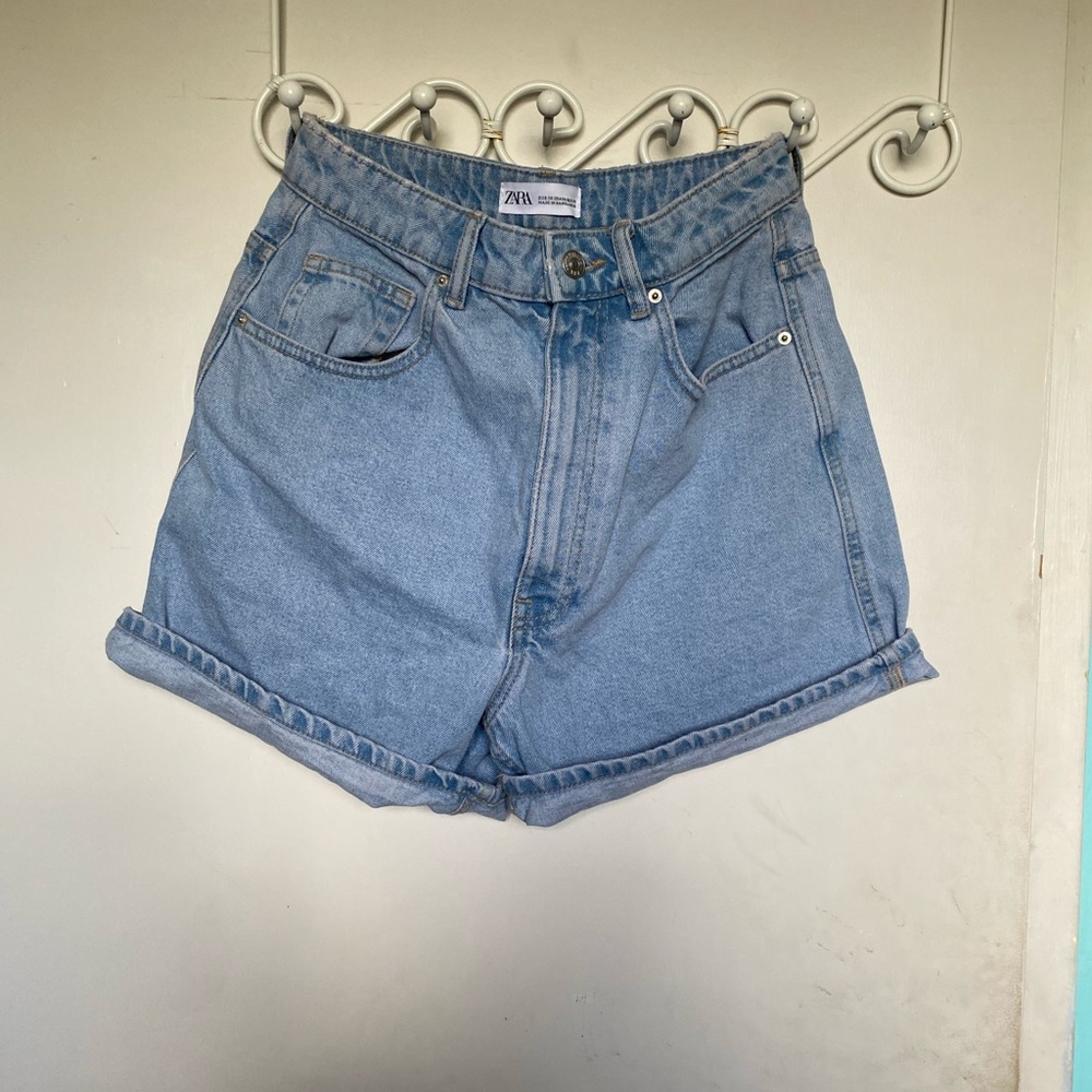 High waisted mom jeans